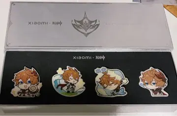 xiaomi 원신 추첨 한정판 박스 특전 타르탈리아 마그넷 4종 세트