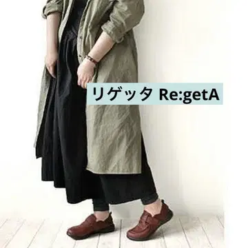 리게타 Reget A 원 스트랩 슈즈 드라이빙 슈즈 모카신