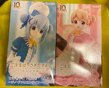 주문은 토끼입니까? 트리오 피규어