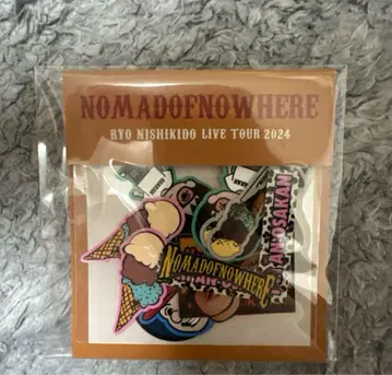 니시키도 료 NOMADOFNOWHERE 플레이크 씰