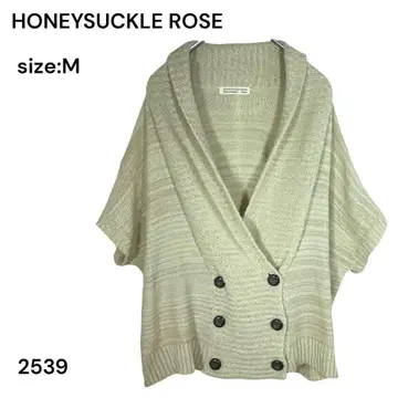 HONEYSUCKLE ROSE 가디건 M 긴팔 상의 멋스러운