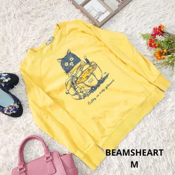 BEAMSHEART 트레이닝복 ( M ) 머스타드/빈티지