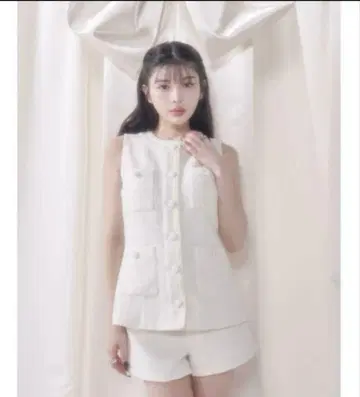 다리치 썸머 트위드 셋업