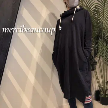 mercibeaucoup 후드 맨투맨 원피스 사이즈 1