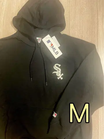 MLB 화이트삭스 로고 사가라 자수 후드티 후드 부착 맨투맨 M