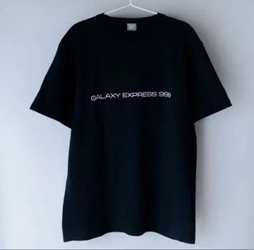 [연내 판매 철회] [영화 셔츠] [은하철도 999] 로고 티셔츠