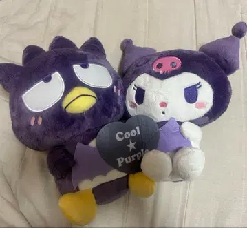 산리오 쿠로미 바츠마루 쿨 x 퍼플 페어 봉제 인형