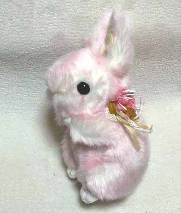 토끼 봉제 인형 핑크