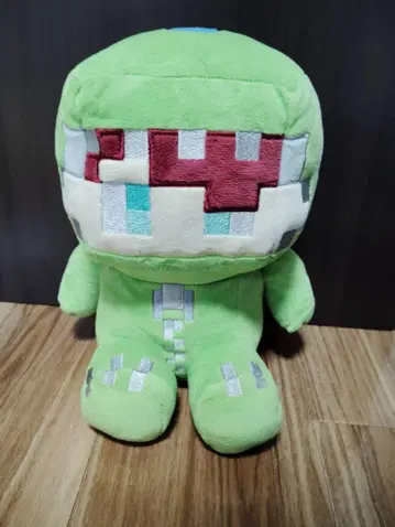 레어!! 컬러풀피치 쟈파파 봉제 인형 마인크래프트