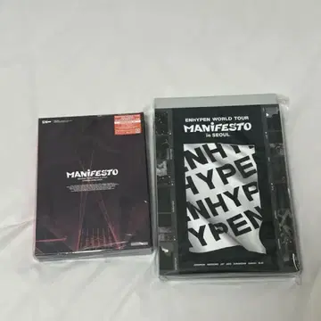 ENHYPEN MANIFESTO DVD Blu-ray 세트