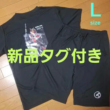 가면라이더 덴오 룸웨어 상하의 세트 남성용 L 반팔 메쉬