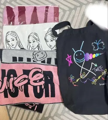 TWICE 타월 토트백 세트