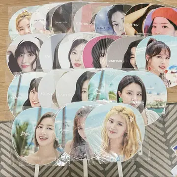 TWICE 부채 세트