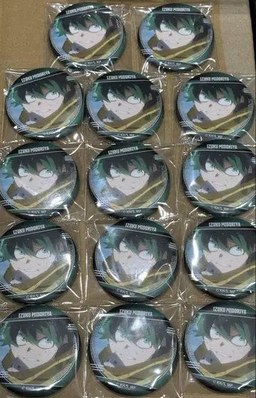 히로아카 나의 히어로 아카데미아 미도리야 이즈쿠 데쿠 텍스처 캔뱃지