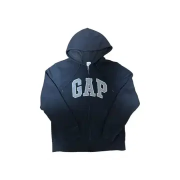 GAP 지퍼 후드티 블랙 구제 의류 짧은 기장 gap