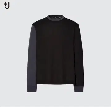 [ 택 포함 새상품 ] 유니클로 +J 캐시미어 크루넥 스웨터 블랙