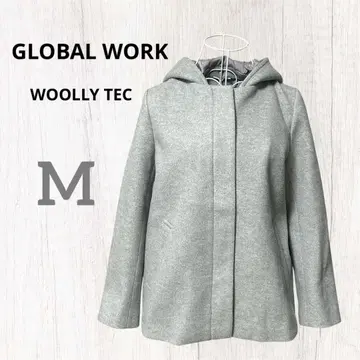 GLOBAL WORK 글로벌 워크 [ M ] 2WAY 코트 라이트 그레이