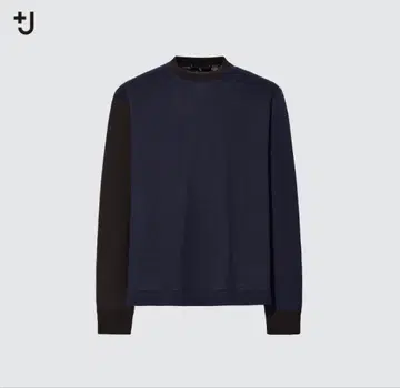 [택 포함 새상품] 유니클로 +J 캐시미어 크루넥 스웨터 네이비
