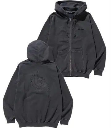 X-LARGE 지퍼 후드티 M