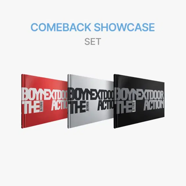 보넥도 보이넥스트도어 the action 앨범 1set 미개봉 양도