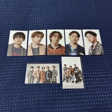 7장 세트 Da-iCE 10th Anniversary 아티스트 카드