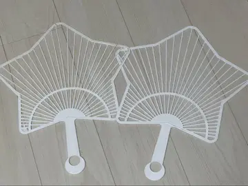 별 모양 부채 별 모양 부채 뼈대 2장 세트
