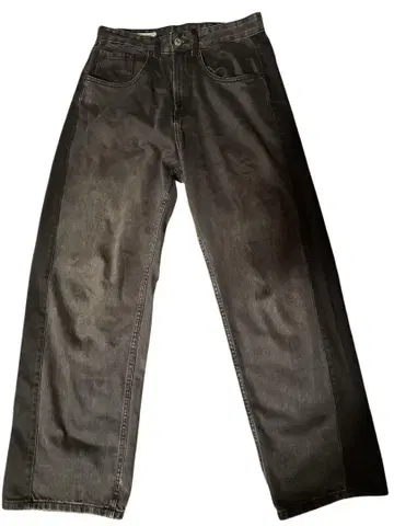 ZARA 블랙 그레이 그라데이션 데님 팬츠