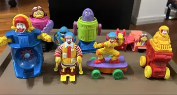 맥도날드 캐릭터 피규어 세트 9개