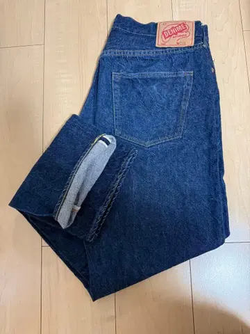 데님스 다크 블루 스트레이트 데님 W34