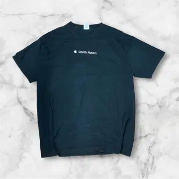 Smith Haven 로고 T셔츠 블랙