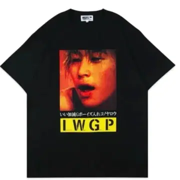 미개봉 새상품 MLE x I.W.G.P. PHOTO MESSAGE TEE