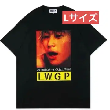 미개봉 새상품 MLE x I.W.G.P. PHOTO MESSAGE TEE