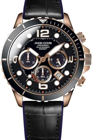 ANGELCLOVER TIME CRAFT DIVER TCD45PBK-BK