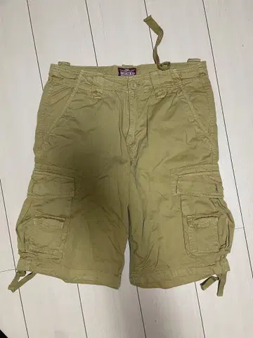 카고 숏팬츠 카키