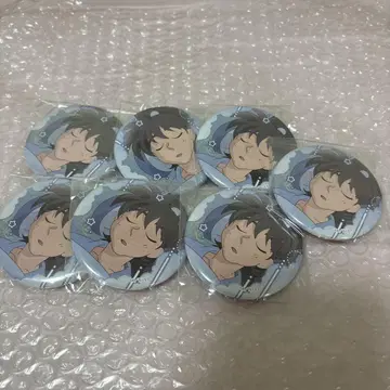 닌타마 란타로 백면상 캔뱃지 잠옷 차림의 단 도이 한스케