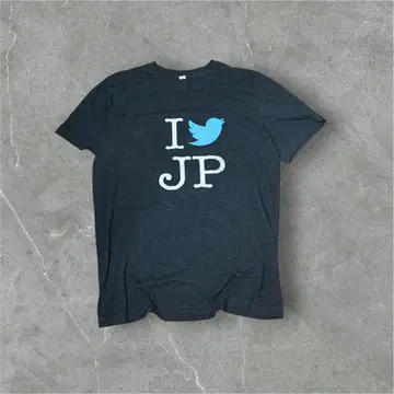 I Twitter JP 티셔츠 M 사이즈 다크 그레이