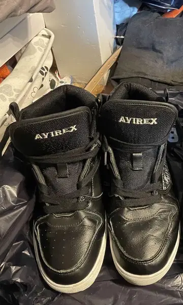 AVIREX 하이컷 스니커즈