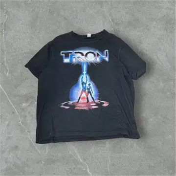 Disney TRON 티셔츠 M 사이즈 블랙