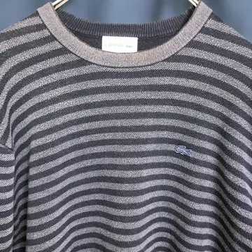 LACOSTE 보더 스웨터 사이즈 5