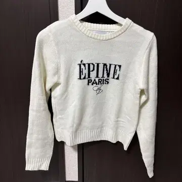 epine 에피누 PARIS knit 긴팔 니트 화이트
