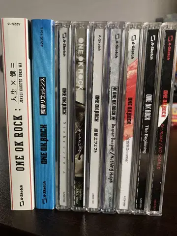 ONE OK ROCK CD 9장 세트