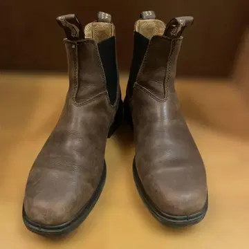 Blundstone 브라운 사이드 고어 부츠
