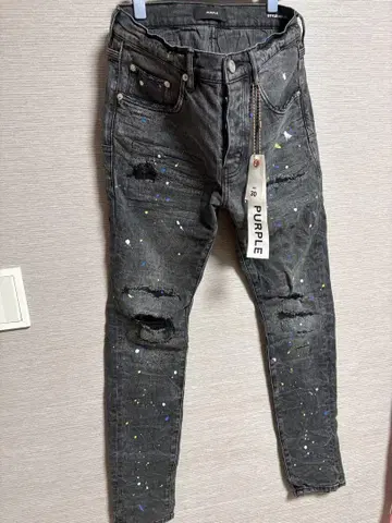 purple P001 LOW RISE SKINNY JEAN