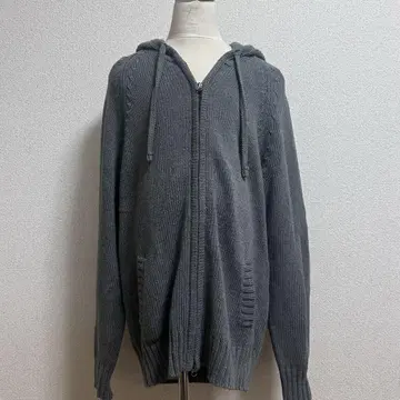 gap 그레이 니트 후드티 후디 헤이세이 갸루 00s 그런지 y2k