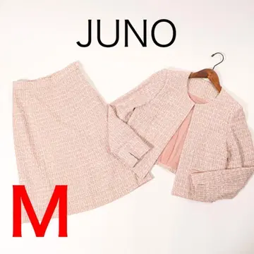 E8732 JUNO 스커트 노카라 자켓 수트 입학 유치원 입원