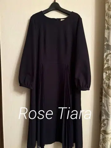 Rose Tiara 다크 네이비 원피스 루즈한 사이즈