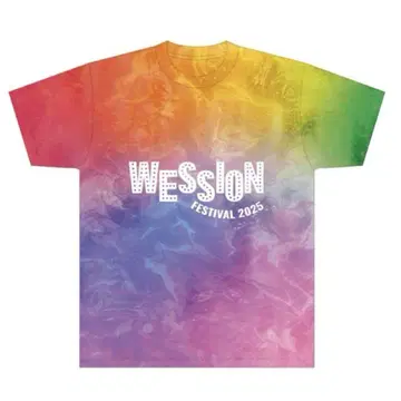 WESSION FESTIVAL 2025 WEST. 타이다이T셔츠 L