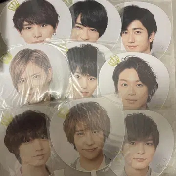 Hey! Say! JUMP 10주년 투어 부채 9장 세트