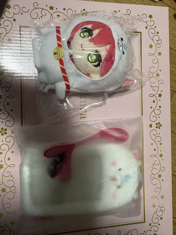 Vtuber 캐릭터 봉제 인형 미사용
