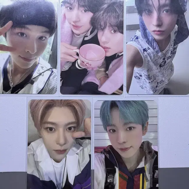 nctwish엔시티위시오시온리쿠유우시 핑크크리스마스유닛팝팝송버드앨범포카